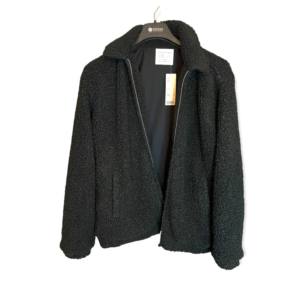 NWT Urban Outfitters Boucle Harrington Jacket Size Small